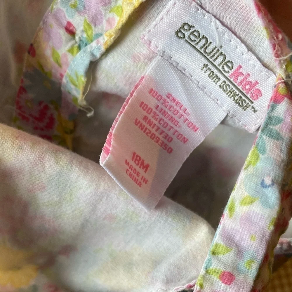 Oshkosh floral sundress. Size 18 months‎